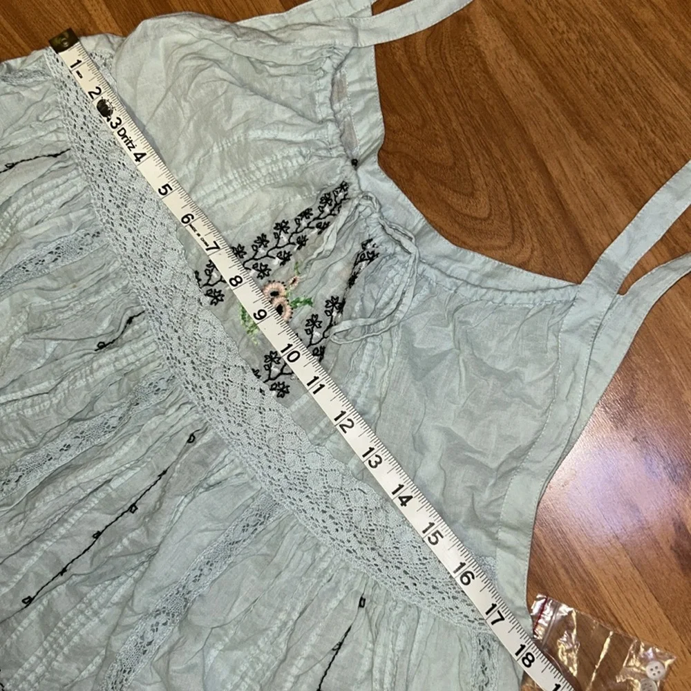 NWT Free People Apron Swing Tank Top